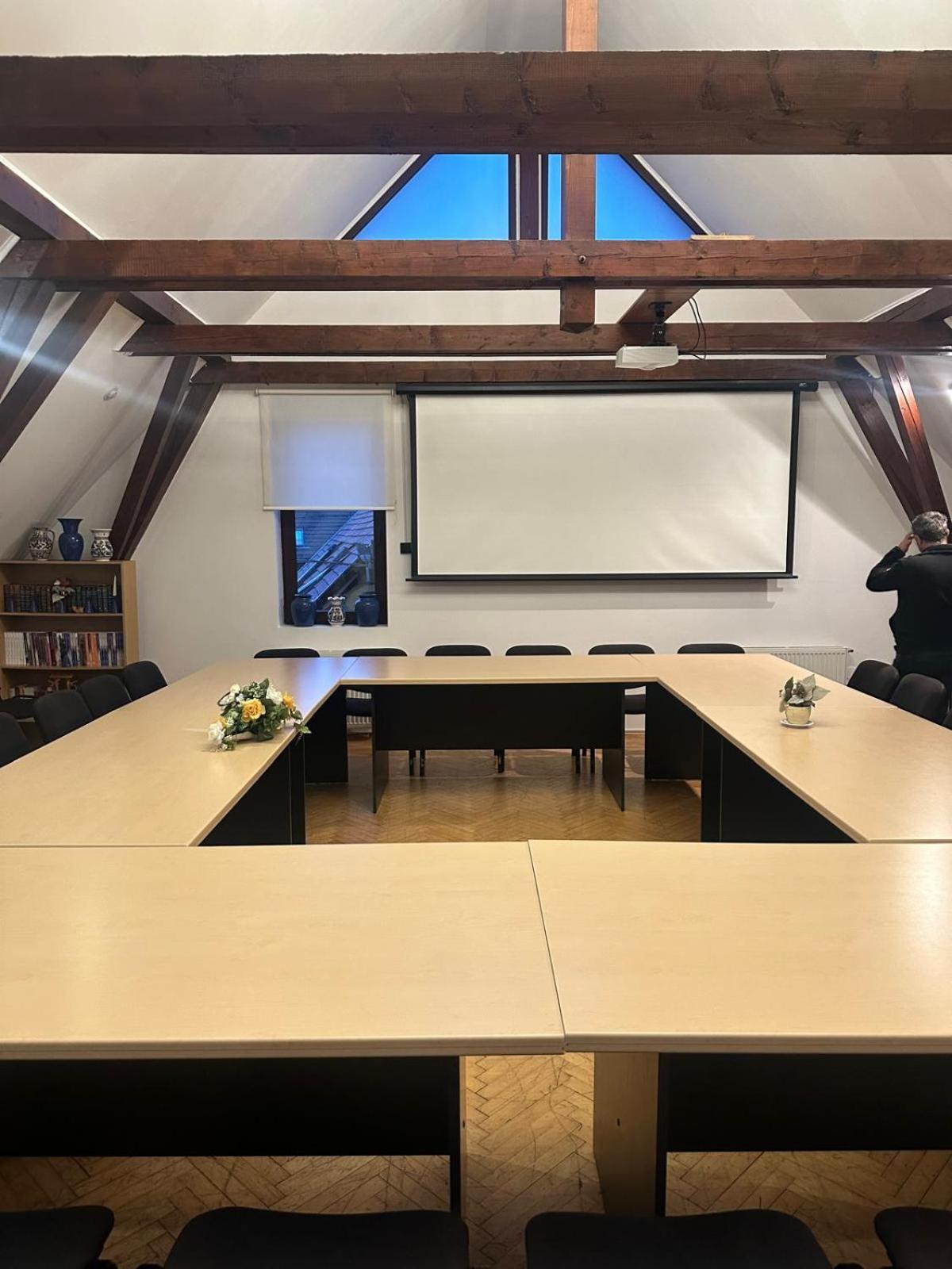 Pensiunea Casa Saxonia Rîşnov Buitenkant foto